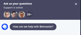 Betmaster Support